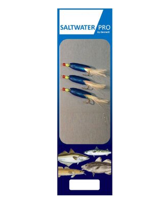 Saltwater Pro 3 Hook Blue Jumbo Hokkai Rigs